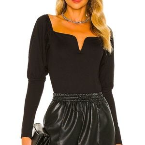 BB Dakota by Steve Madden Romance Language Bodysuit in Black
